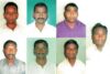Es gibt neue Hoffnung für die sieben angeklagten Christen im Mordfall von Swami Laxmanananda: Gornath Chalanseth, Bijay Kumar Sanseth, Bhaskar Sunamajhi, Munda Badamajhi, Sanatan Badamajhi, Budhadeb Nayak and Durjo Sunamajhi (r7i)