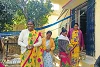 Aktive Frauen einer Selbsthilfegruppe in Jharkhand, die mit eigens gewebten Tüchern ein kleines Einkommen erzielen (csi)
