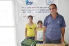 Khaleel Shaya (rechts) unterstützt die CSI-Partnerorganisation Hammurabi bei der Verteilung von Wasserreinigungsmaschinen (csi)