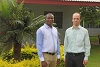Pater Timothy traf CSI-Redaktionsleiter Reto Baliarda in Abuja (csi)