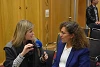 Madawi Al-Rasheed beim Medieninterview mit Melanie Beetschen von Radio Life Channel (csi)