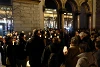 70 Teilnehmende nahmen sich in Luzern Zeit für die Stille und die Opfer (csi)