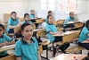 Glückliche Schülerinnen in Beni Suef, Ägypten (csi)