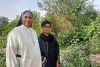 Sadaf Khan mit einer Ordensschwester, der sie sich anvertrauen konnte. csi