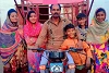 Glückliche und dankbare Gesichter: Mit berechtigtem Stolz präsentieren Parvez und die Kinder ihre Rikscha. csi