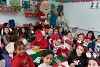 Ägypten. Fröhliche Gesichter an der Weihnachtsfeier in einer von CSI unterstützten Schule. csi